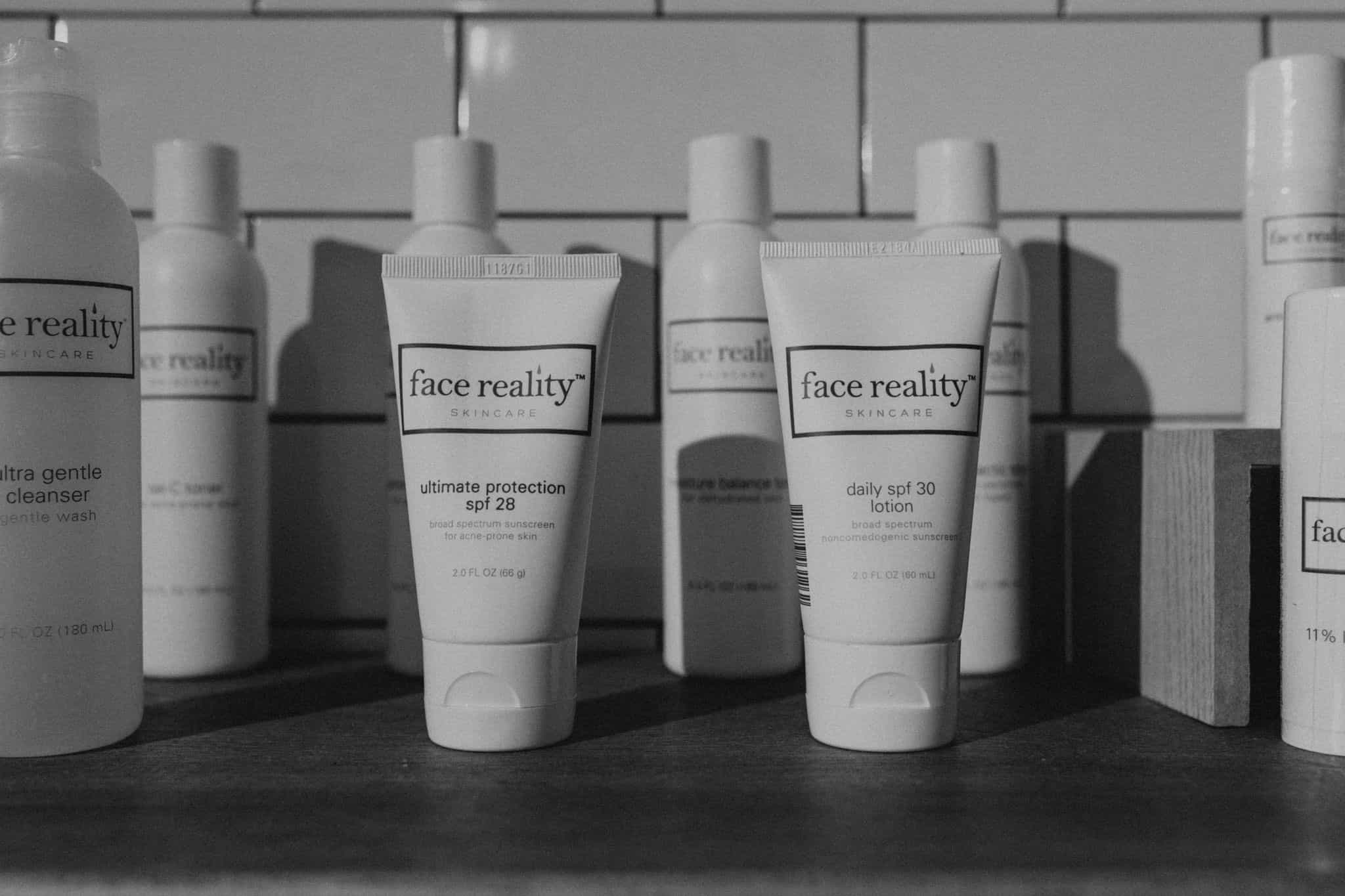 Picture of FaceReality SPF products